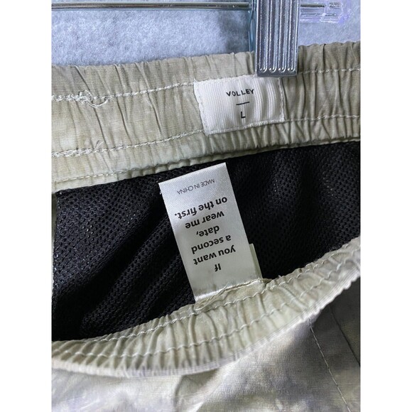 PacSun Shorts Men Large Multicolor Tie Dye Swim Trunks Volley Cotton Drawstring - Picture 10 of 15